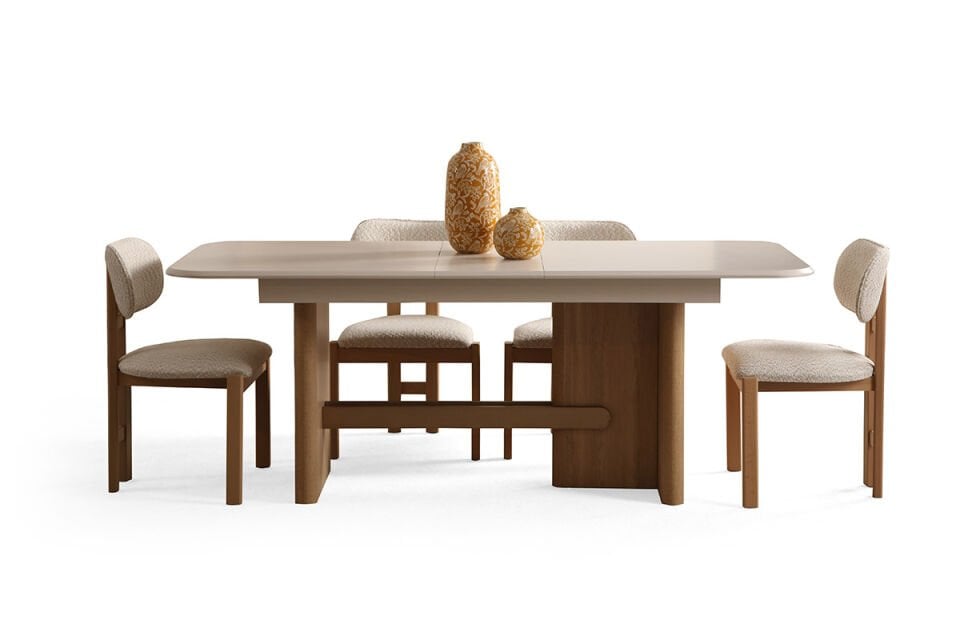 Bianco Yemek Odası Takımı