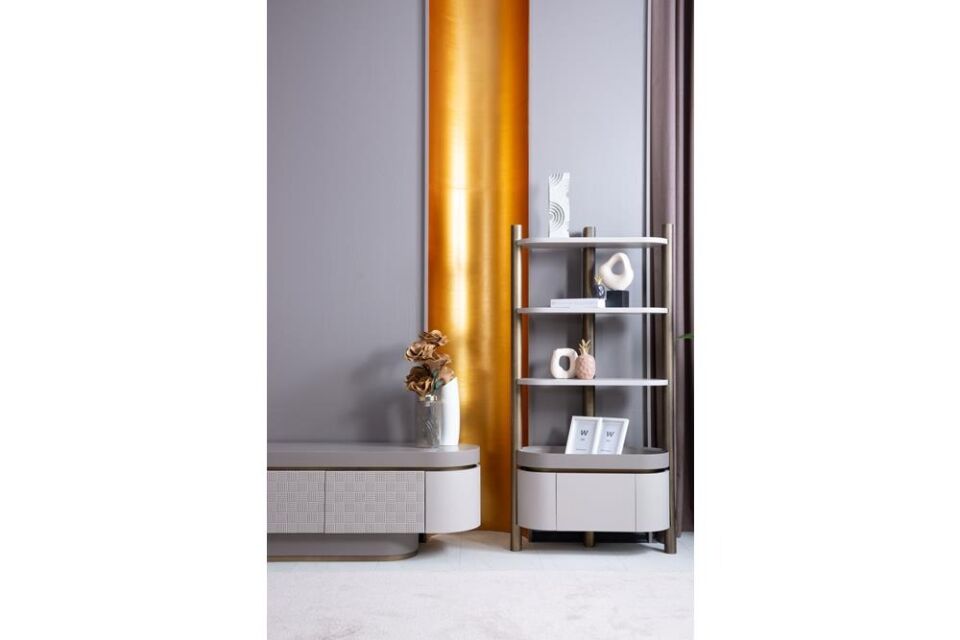 Velar TV Ünitesi (Sağ Sol Kitaplıklı)