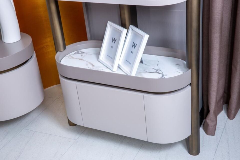 Velar TV Ünitesi (Sağ Sol Kitaplıklı)