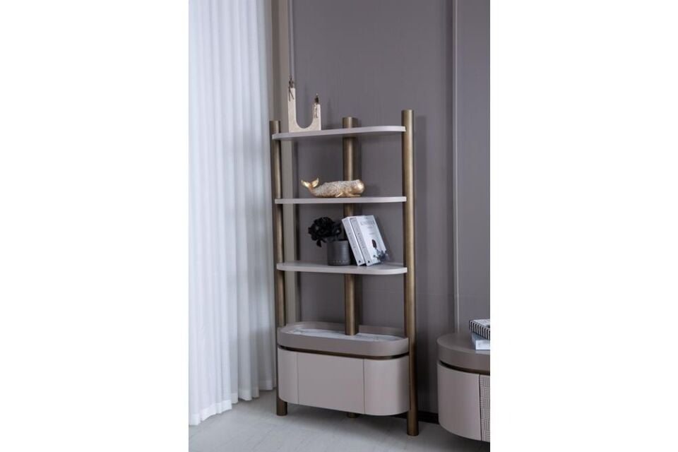 Velar TV Ünitesi (Sağ Sol Kitaplıklı)