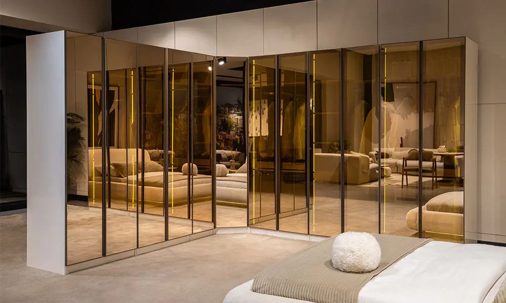 Latte Modern Köşe Gardırop