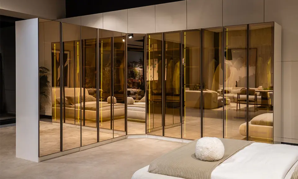 Latte Modern Köşe Gardırop