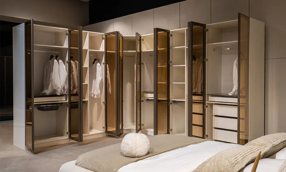 Latte Modern Köşe Gardırop